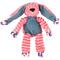 Show in main carousel: KONG Floppy Knots Fox + Bunny Dog Toy slide 8 of 10