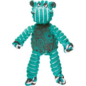 KONG Floppy Knots Hippo Dog Toy, Small/Medium