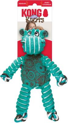 KONG Floppy Knots Hippo Dog Toy