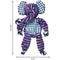 Show in main carousel: KONG Floppy Knots Hippo + Elephant Dog Toy slide 7 of 10