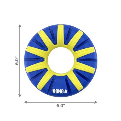 Show full view: KONG Goodiez Ring Dog Toy, Blue, Medium slide 2 of 3