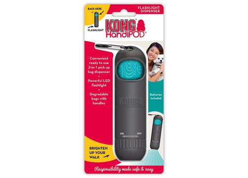 Show full view: KONG HandiPOD Flashlight & Dog Poop Bag Dispenser, Regular slide 3 of 6