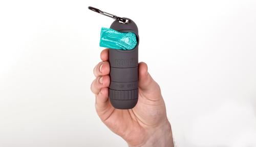 Show full view: KONG HandiPOD Interchangeable Starter Kit Dog Poop Bag Dispenser, Mini slide 2 of 8