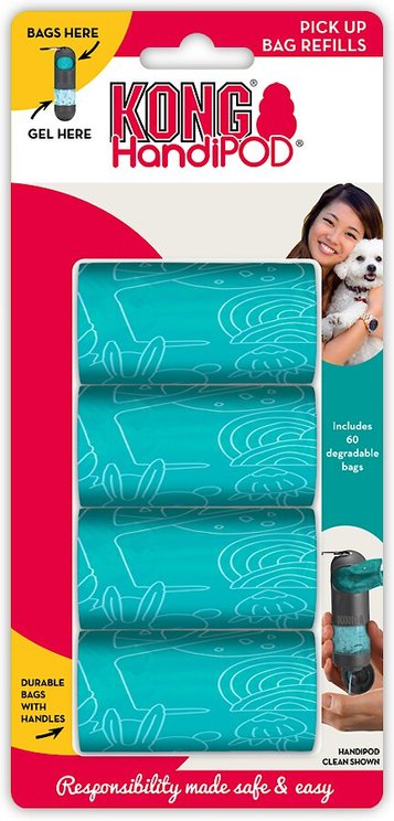 ZippyPaws Pick-Up Unscented Roll Dog Poop Bags