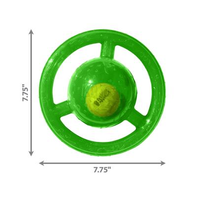 Show full view: KONG Jumble Disc Dog Toy, Color Varies, Medium slide 3 of 8