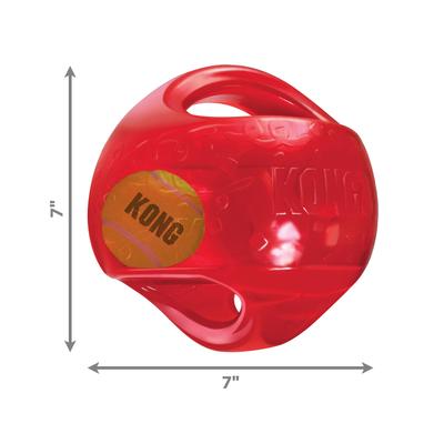 Show full view: KONG Jumbler Ball Dog Toy, Color Varies, Large/X-Large slide 2 of 10