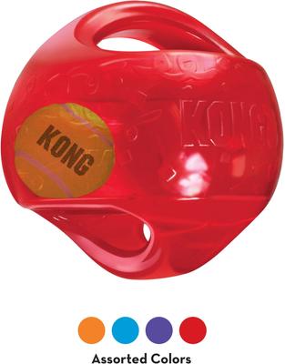 Show full view: KONG Jumbler Ball Dog Toy, Color Varies, Large/X-Large slide 3 of 10