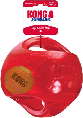 Show full view: KONG Jumbler Ball Dog Toy, Color Varies, Large/X-Large slide 6 of 10