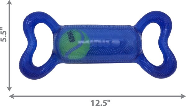 Show full view: KONG Jumbler Tug Dog toy, Assorted, Medium & Large slide 2 of 6