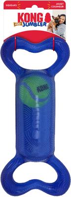 Show full view: KONG Jumbler Tug Dog toy, Assorted, Medium & Large slide 3 of 6