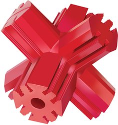 KONG Jump'N Jack Dog Toy, Medium