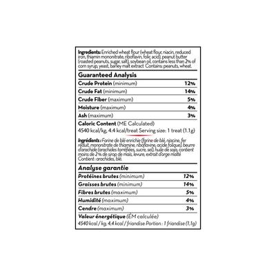 Show full view: KONG Kitchen Natural Peanut Butter & Pretzel Crunchy Dog Treats, 18-oz tub slide 4 of 7