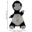 Show in main carousel: KONG Knots Belly Gorilla Tough Squeaky Plush Dog Toy, Black, Medium/Large slide 2 of 4