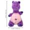 Show in main carousel: KONG Knots Belly Hippo Tough Squeaky Plush Dog Toy, Purple Pink, Medium/Large slide 2 of 5