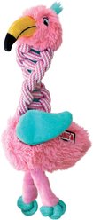 KONG Knots Twists Plush Assorted Character Dog Toy, Medium/ Large