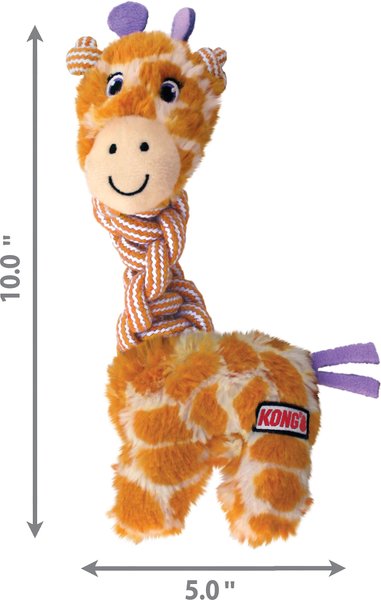 Show full view: KONG Knots Twists Plush Assorted Character Dog Toy, Medium/ Large slide 2 of 6