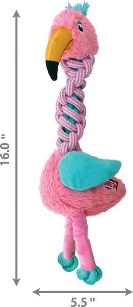 Show full view: KONG Knots Twists Plush Assorted Character Dog Toy, Small/ Medium slide 2 of 6