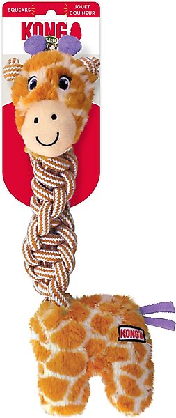 Show full view: KONG Knots Twists Plush Assorted Character Dog Toy, Small/ Medium slide 4 of 6