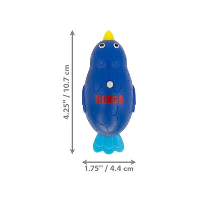 Show full view: KONG Laser Chirps Bird Lasers Cat Toy, Blue slide 2 of 4