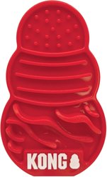 KONG Licks Dog Treat Dispensers Toy, Red, Large