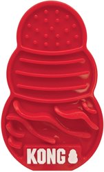 KONG Licks Dog Treat Dispensers Toy, Red, Small