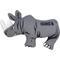 Show in main carousel: KONG Maxx Rhino Tough Squeaky Dog Plush Toy, Grey, Large slide 1 of 5