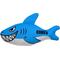 Show in main carousel: KONG Maxx Shark Tough Squeaky Dog Plush Toy, Blue, Medium slide 1 of 4