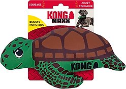 KONG Maxx Turtle Tough Squeaky Dog Plush Toy slide 2 of 3