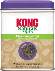 KONG Naturals Premium Catnip, 1-oz tin