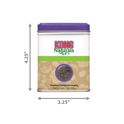 Show full view: KONG Naturals Premium Catnip, 1-oz tin slide 4 of 5