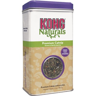 KONG KONG Naturals Premium Catnip, 2-oz tin