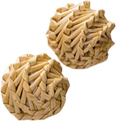 KONG Naturals Straw Balls Cat Toy, Straw Balls, 2-pack slide 1 of 5