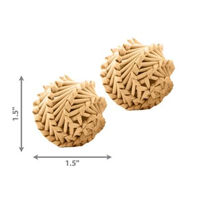 Show full view: KONG Naturals Straw Balls Cat Toy, Straw Balls, 2-pack slide 3 of 7