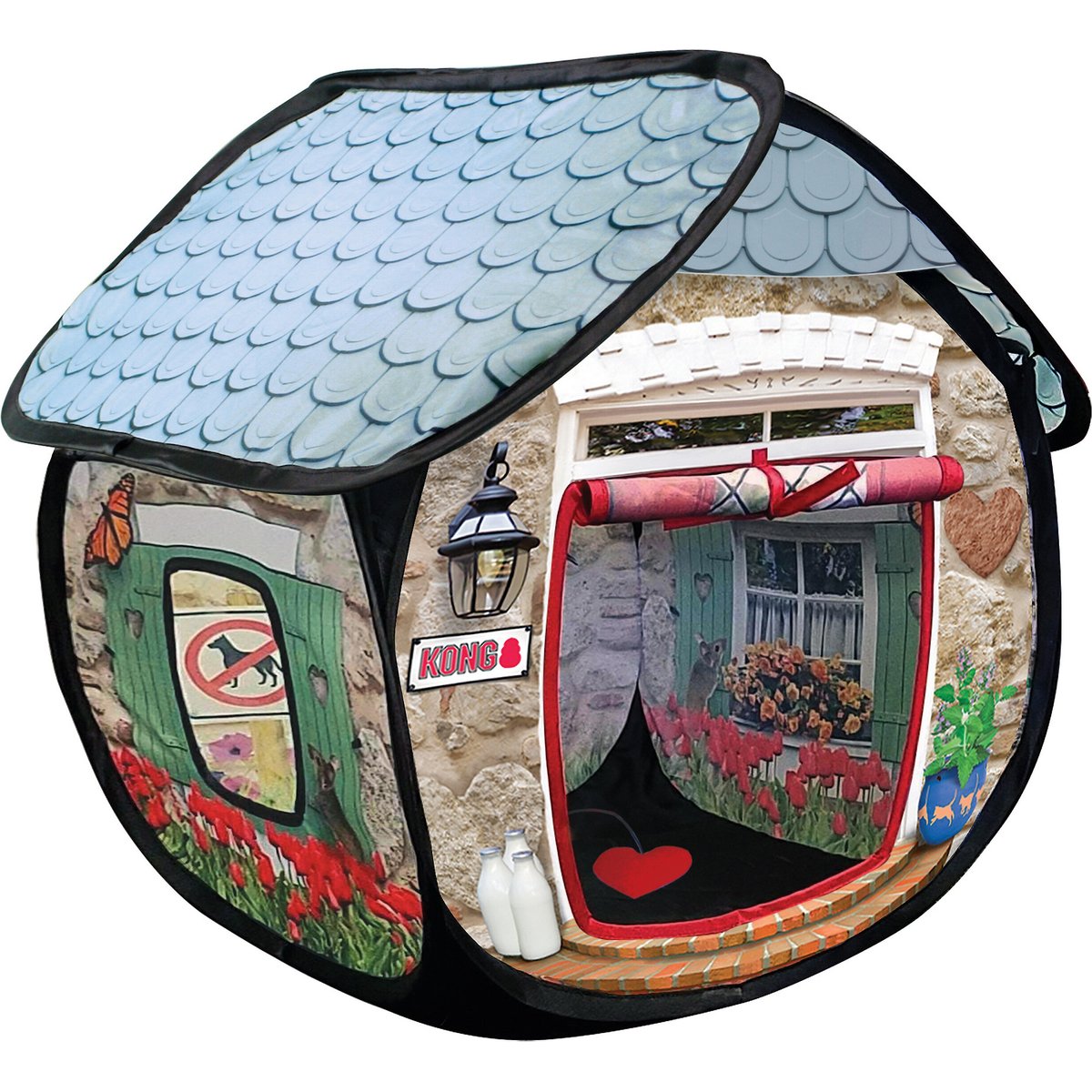 KONG Play Spaces Bungalow Cat Toy