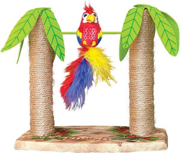 Kong Cat Play Spaces Tiki Twirl Kong Cat Play Spaces Tiki Twirl
