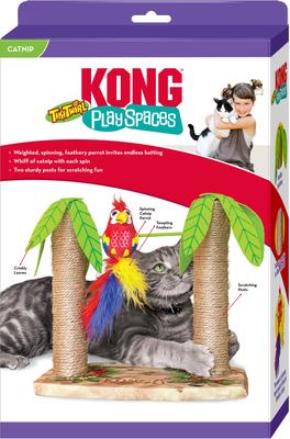 Show full view: KONG Play Spaces Tiki Twirl Cat Toy slide 4 of 6
