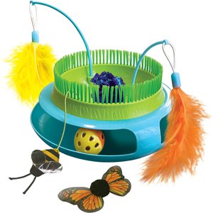 KONG Playground Garden Cat Toy, Green