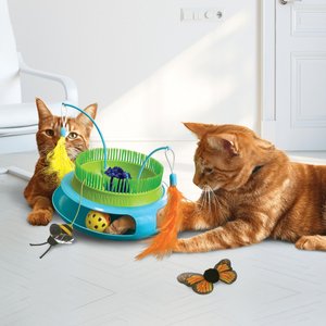 KONG Playground Garden Cat Toy, Green