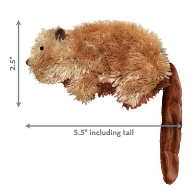 Show full view: KONG Plush Beaver Dog Toy, Small slide 2 of 6