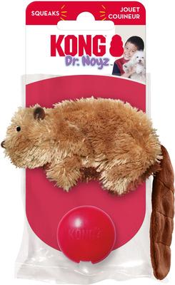 Show full view: KONG Plush Beaver Dog Toy, Small slide 4 of 6