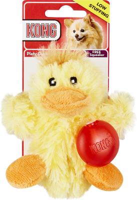 Show full view: KONG Plush Teddy Bear + Duck Dog Toy slide 7 of 10