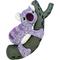 Show in main carousel: KONG Pull-A-Partz Pals Koala Squeaky Dog Plush Toy, Purple, Small slide 1 of 4