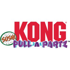 KONG Pull-A-Partz Sushi Catnip Cat Toys, 5 count