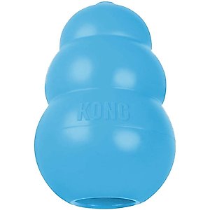 KONG Puppy Chew Dog Toy, Blue, Medium
