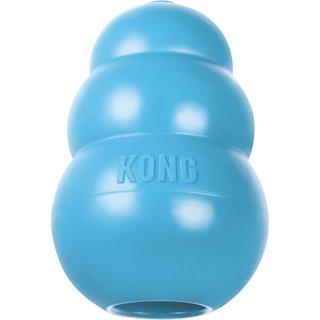 KONG Puppy Chew Dog Toy, Blue, Small slide 1 of 6