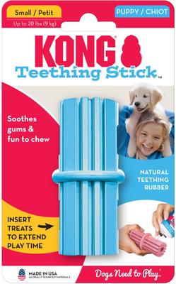 Show full view: KONG Puppy Teething Stick Dog Toy, Color Varies, Small slide 5 of 8