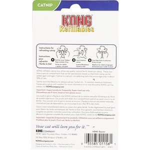 KONG Refillable Beaver Catnip Cat Toy
