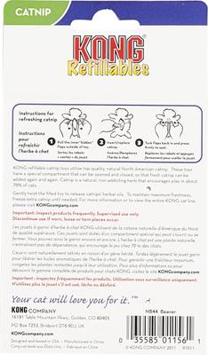 Show full view: KONG Refillable Beaver Catnip Cat Toy slide 4 of 9