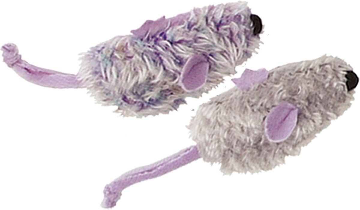 KONG Refillable Feather Mouse Catnip Cat Toy