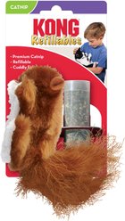 KONG Refillable Squirrel Catnip Cat Toy